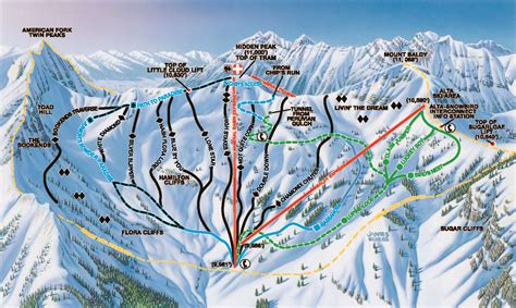 Ski Resort Reviews: Trail Maps