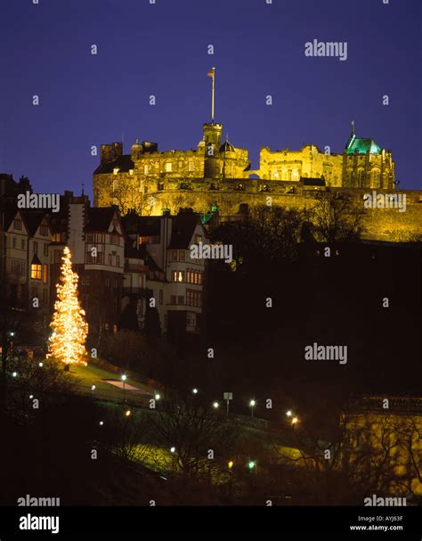 Edinburgh Christmas Tree High Resolution Stock Photography and Images - Alamy