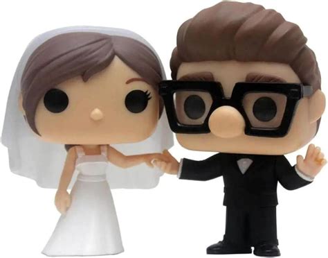 Buy Funko Pop! Up Carl and Ellie Wedding Exclusive 2 Pack Figure Bundle Online at Lowest Price ...