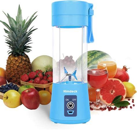 Personal Blender, Portable Blender for Smoothies and Shakes Handheld Electric Fruit Mixer ...