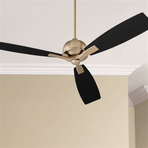 Brass - Antique Brass, Transitional, Ceiling Fan Without Light Kit, Ceiling Fans | Lamps Plus