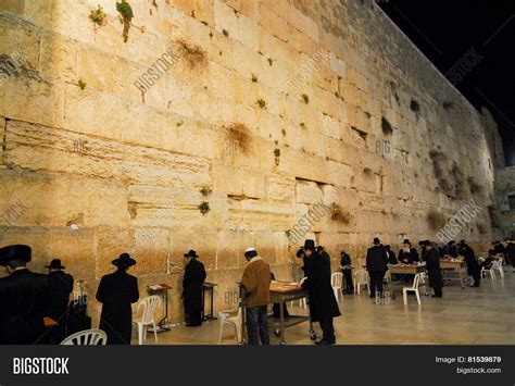 Western Wall Night Image & Photo (Free Trial) | Bigstock