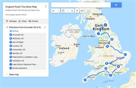 15 unmissable England UK Road trip ideas (+ map & itinerary)