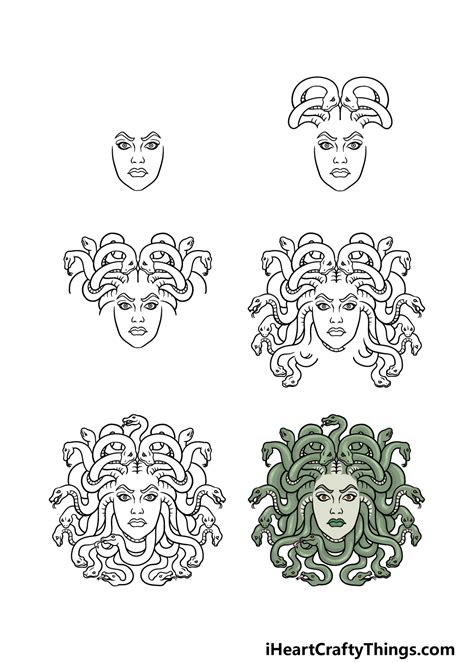 how to draw medusa snakes - welcome-worldcup2007