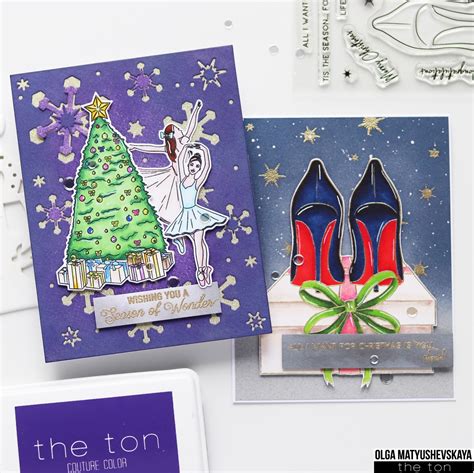 Blue Christmas cards – The Season