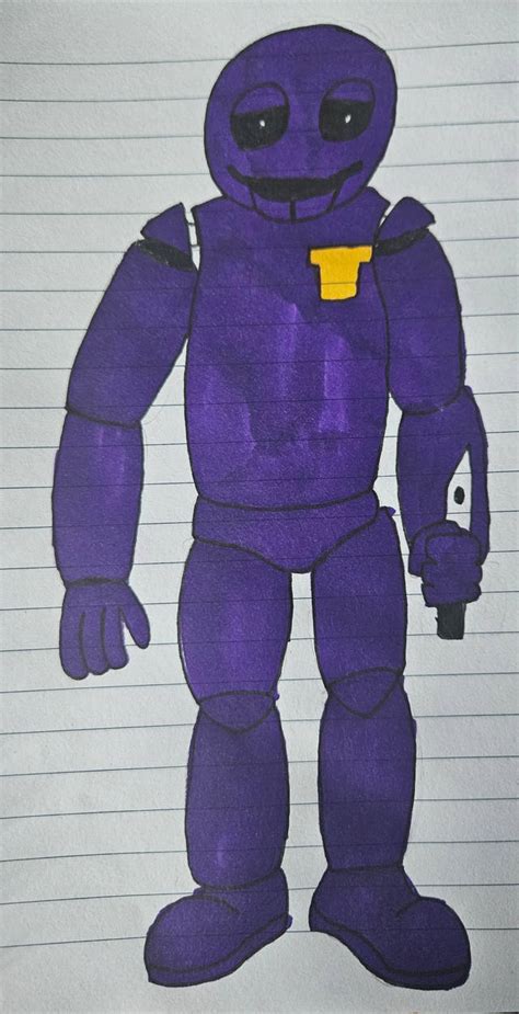 Classic Purple Guy Animatronic by Moltensart on DeviantArt