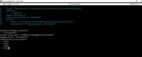 Apache Storm Installation Tutorial | CloudDuggu