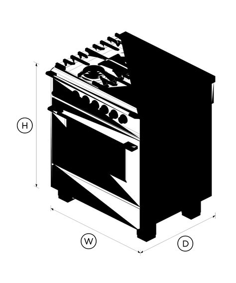 Gas Range, 30", 4 Burners | Fisher & Paykel Canada