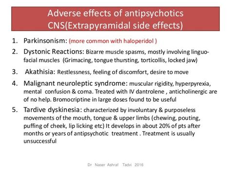 Haloperidol Side Effects