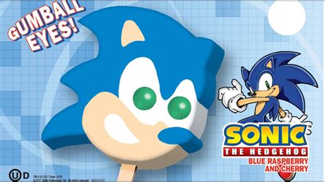 Reviewing the sonic the hedgehog popsicle - YouTube