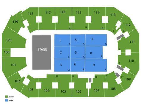 Cable Dahmer Arena Seating Chart | Cheap Tickets ASAP