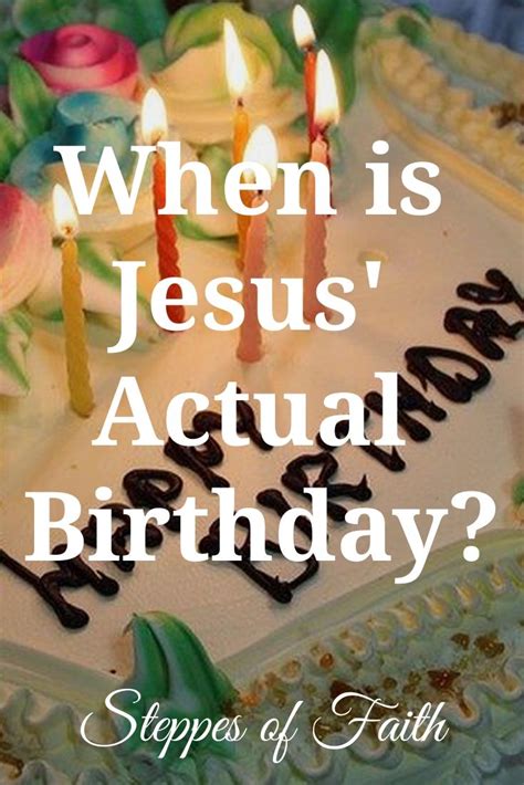 When Is Jesus Actual Birthday - BIRTHDAY KLP