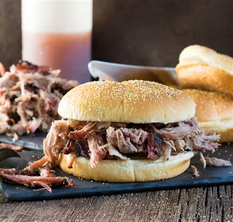 Smoked Pork Shoulder Pulled Pork with Carolina Style BBQ Sauce - Fox Valley Foodie