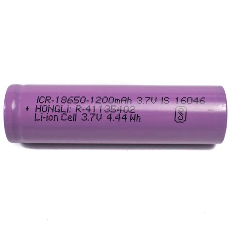 Buy Good Quality 1200 Mah Icr18650 3.7v Lithium-Ion Battery - Hnhcart.com