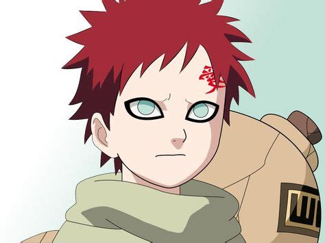 How to draw Gaara from Naruto step 11 | Art | Pinterest