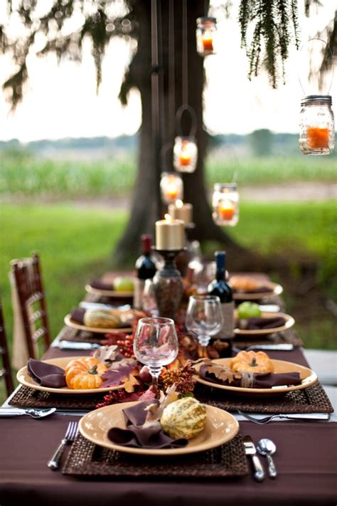 Thanksgiving DIY Tablescape a Dinner Party Ideas - Party Ideas | Party Printables Blog