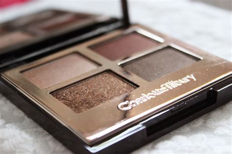 Charlotte Tilbury: The Dolce Vita Eyeshadow Quad // Review | BRITISH ...