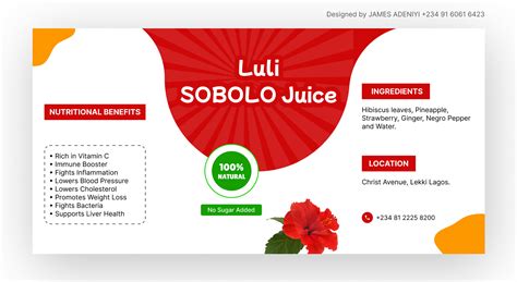 Bottle Label Design for LULI SOBOLO JUICE on Behance