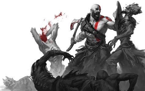 2560x1600 Resolution God of War Game Art 2560x1600 Resolution Wallpaper ...