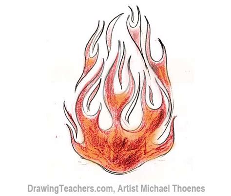 How to Draw Flames