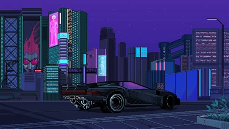 Animated City Wallpaper 4k Cyberpunk 2077 Game 4k Animated Desktop ...