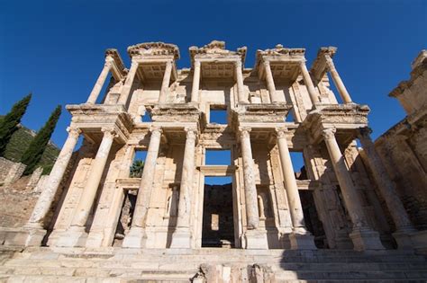 Premium Photo | Library of celsus in ephesus