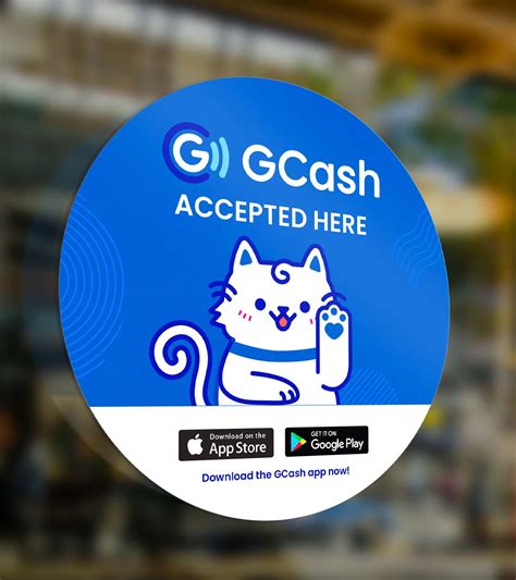 GCash Accepted Here Signage - Tagum City