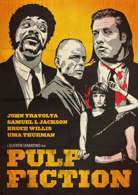 Pulp Fiction Poster Hd