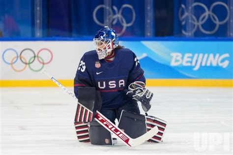 Photo: Beijing 2022 Winter Olympics Women's preliminary round group A Ice Hockey match ...