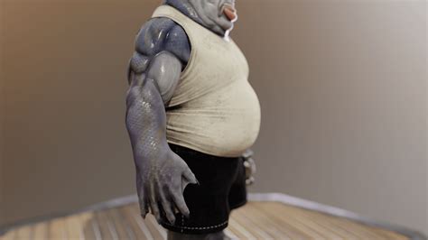 Fishman (character concept) : r/ZBrush