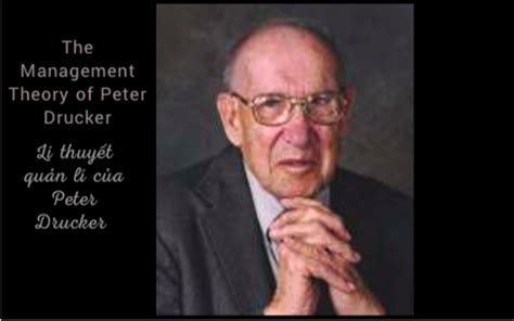 Lí thuyết quản lí của Peter Drucker (The Management Theory of Peter ...