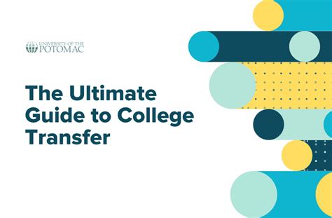 The Ultimate Guide to College Transfer - University of the Potomac