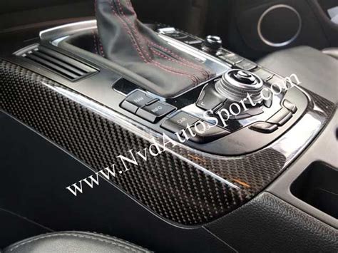 AUDI A5 S5 8T - B8, RS5 2008 - 2015 CARBON FIBRE INTERIOR CENTRE CONSOLE TRIM from NVD Autosport ...