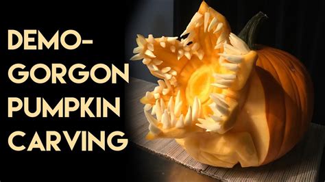 Demogorgon (Stranger Things) Pumpkin Carving - YouTube