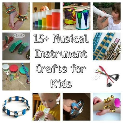 15 Musical instrument craft ideas for kids - Red Ted Art's Blog