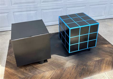 DIY Oversized Rubik’s Cubes for Epic 80’s Party Decor