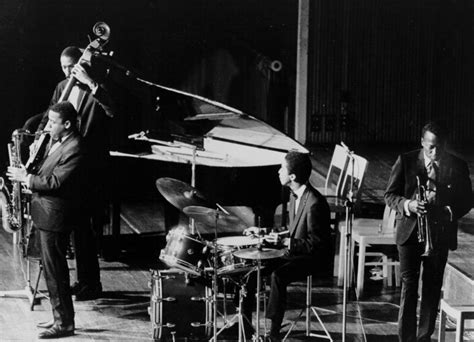 Miles Davis Quintet, Herbie Hancock on piano, Ron Carter on bass ...