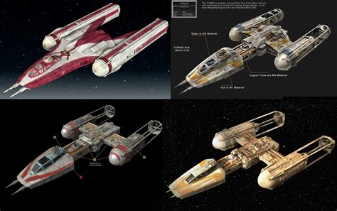 Y-wing Variants - Rebel Scale