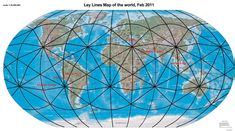 14 Ley lines ideas | ley lines, earth map, earth grid