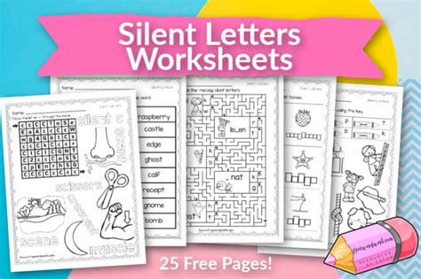 Silent Letters Worksheets - Free Word Work - Worksheets Library