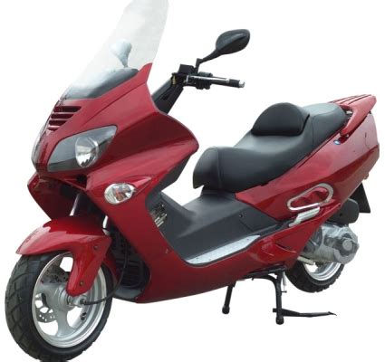 300cc Deluxe Touring Gas Moped Scooter