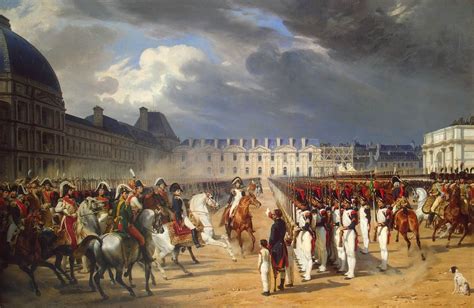 Peinture Française du 19ème Siècle: An Invalid Submitting a Petition to Napoleon (1838)