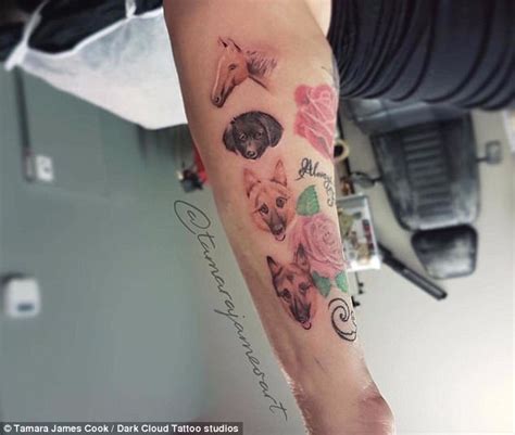 New Zealand tattoo studio offers tattoos of dead pets | Daily Mail Online