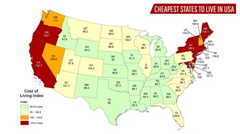 Best Affordable States To Live In 2025 - Rose Langdon