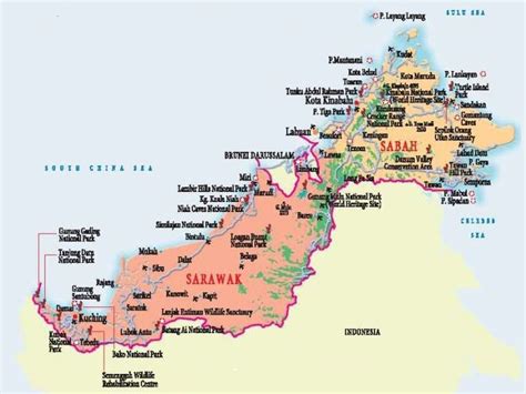 Map of Malaysia