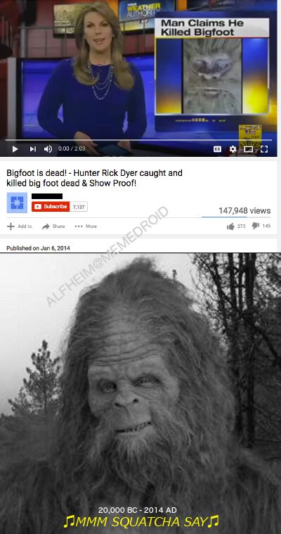 The best Sasquatch memes :) Memedroid