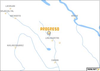 Progreso (Mexico) map - nona.net