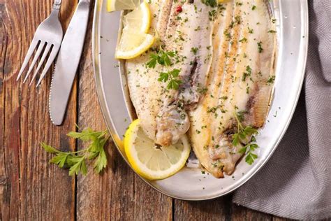 Dover Sole with White Wine Sauce - Frozen Fish Direct