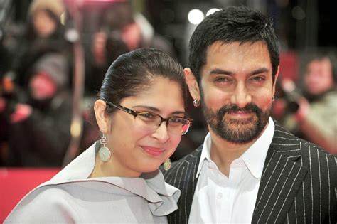 Latest Images of Aamir Khan With His Wife