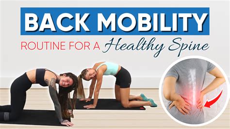 Back Mobility Routine for a Healthy Spine Follow Along - Caroline Jordan